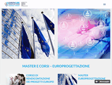 Tablet Screenshot of eurogiovani.it